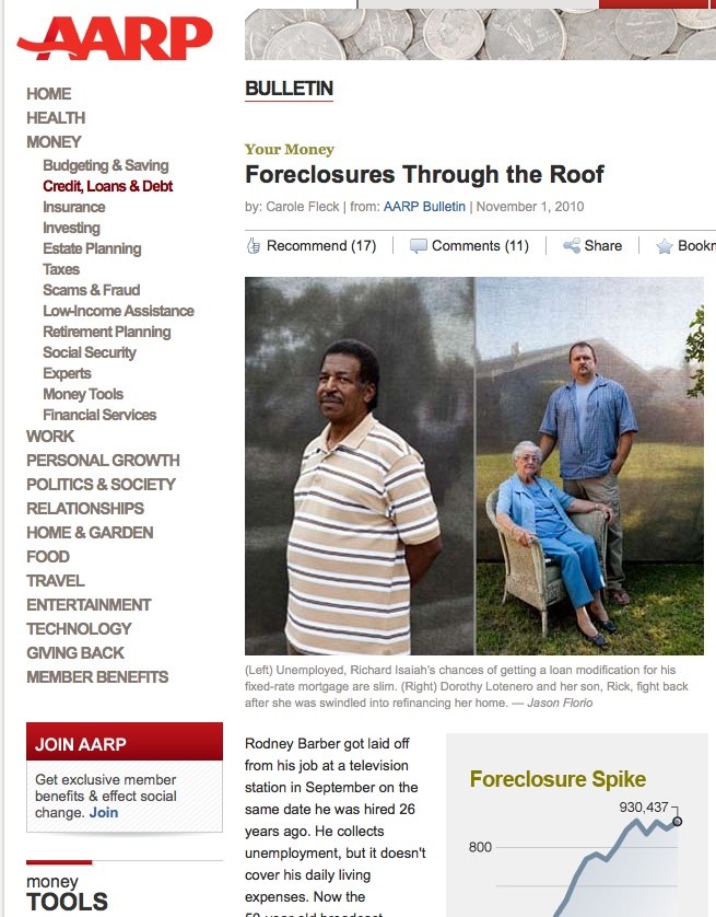 AARP foreclosures