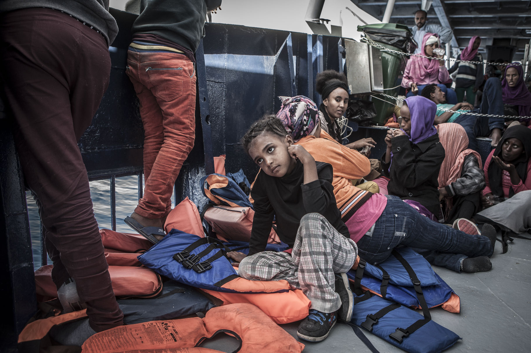 Migrant rescues in the Mediterranean 