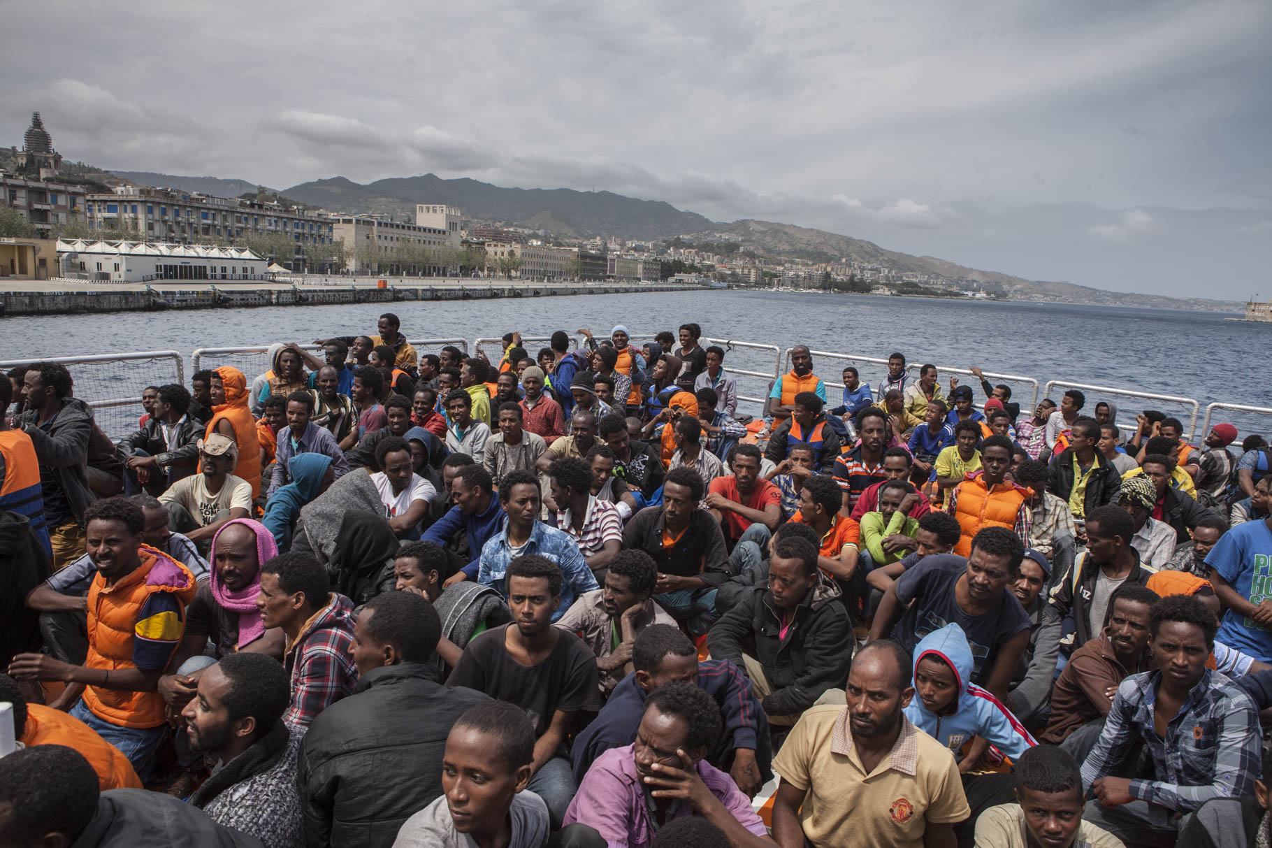 Migrant rescues in the Mediterranean 
