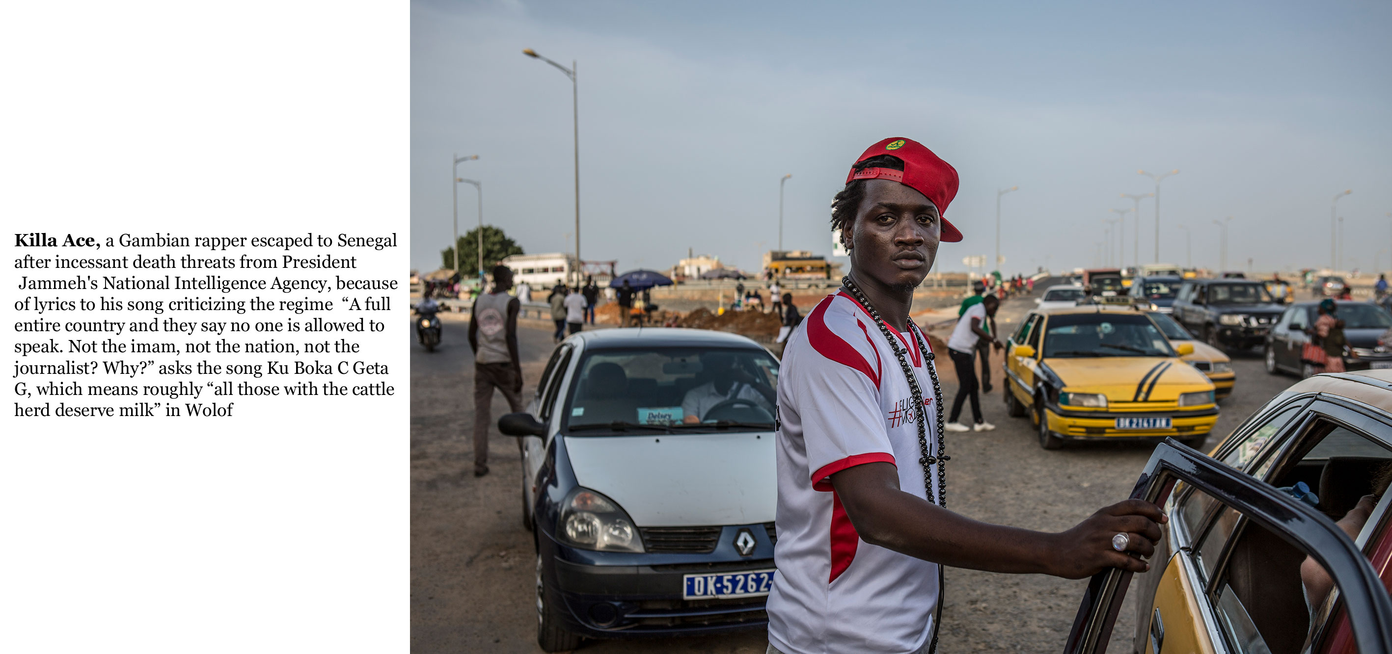 Gambia victims and resisters -Rapper, Killa Ace exiled to Senegal after multiple death threats-06_TEXT_web ©Jason Florio 