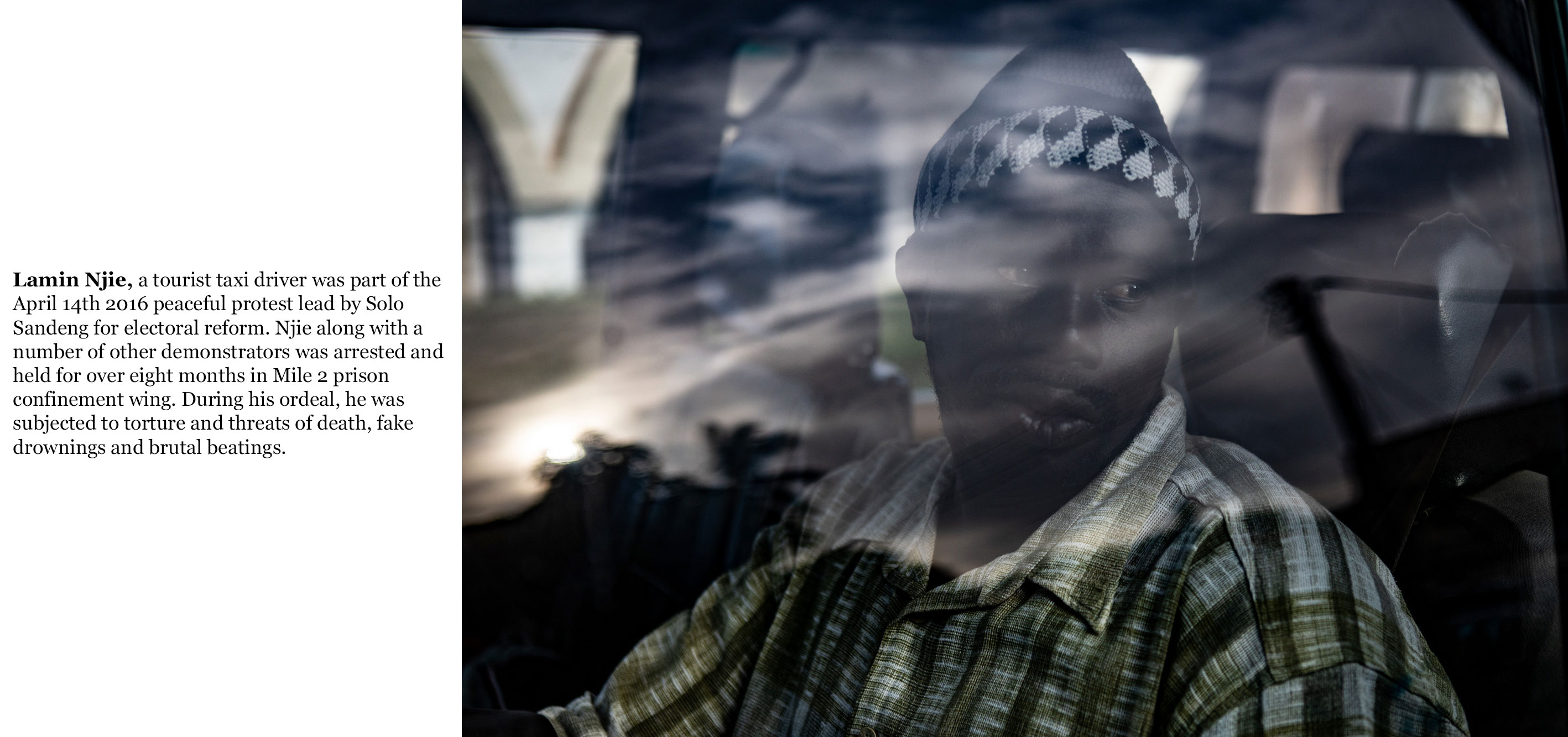Gambia victims, and resisters - held unlawfully in Mile 2 Prison, lamin_njie-4215_TEXT_WEB