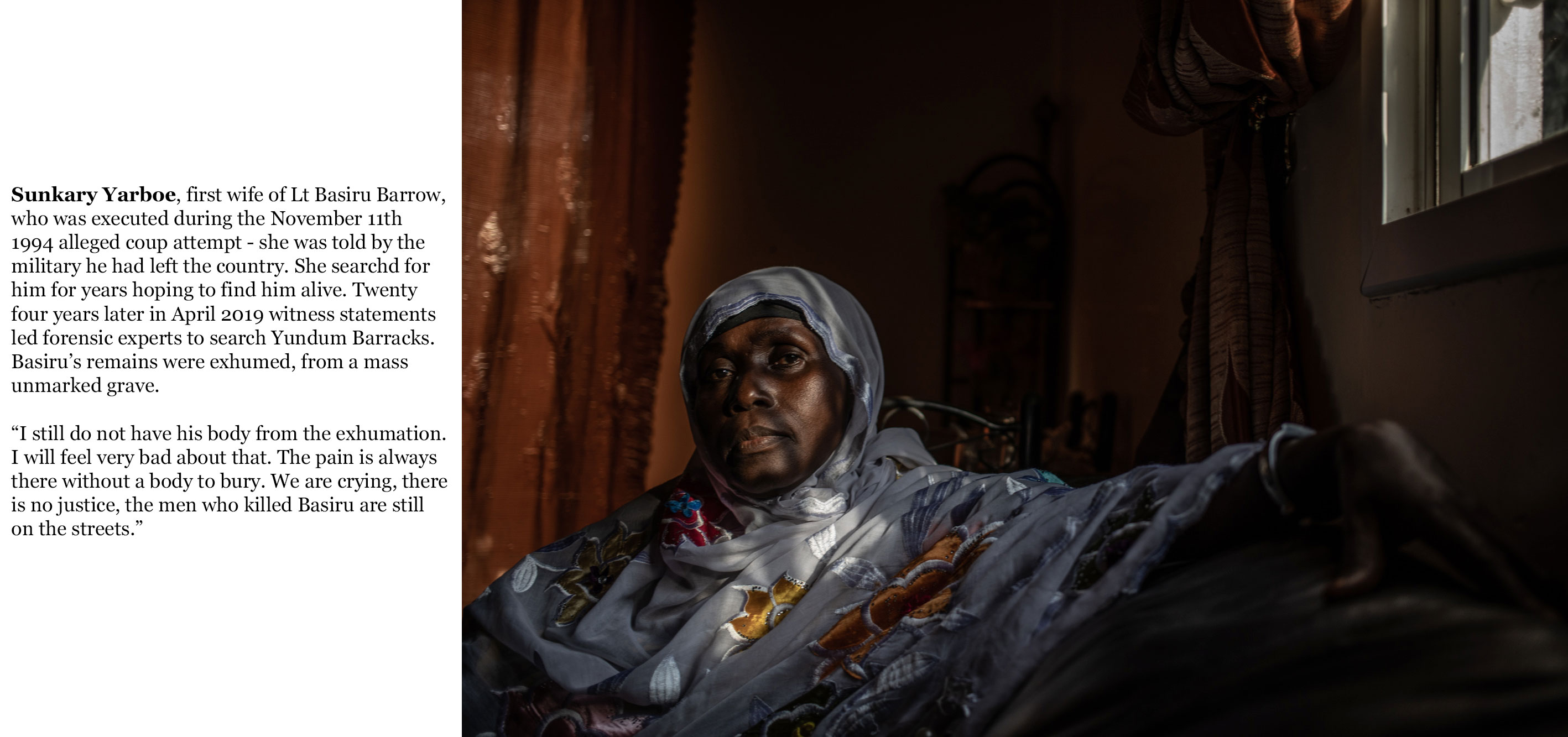 Gambia victims and resisters - sunkary_yarbo, wife of Lt Basiru Barrow, executed after 1994 coup attempt -0547_TEXT_WEB